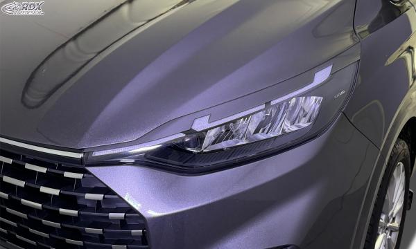 RDX Scheinwerferblenden für FORD Tourneo Custom & Transit Custom (für LED, 2023-heute) Böser Blick