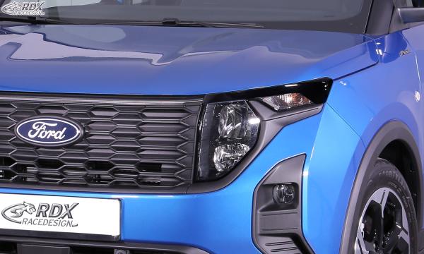 RDX Scheinwerferblenden für FORD Transit Courier & Tourneo Courier (N1P / N3P | 2024+) Böser Blick