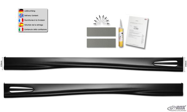 RDX Seitenschweller für CITROEN C3 2009-2017 "GT4"