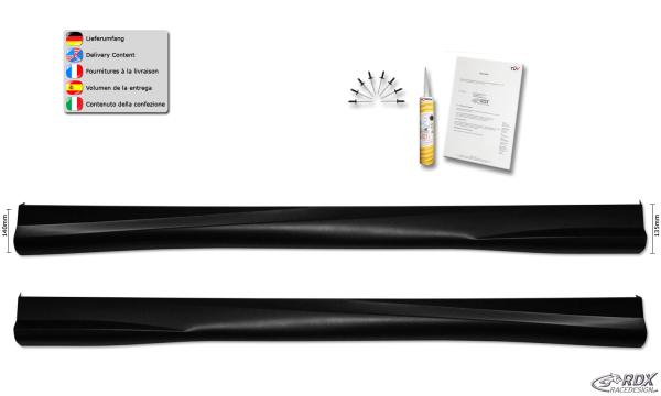 RDX Seitenschweller für OPEL Meriva A 2003-2010 "Turbo"