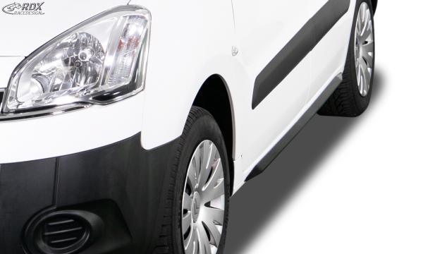 RDX Seitenschweller für CITROEN Berlingo 2008-2018 (Typ 7) / für PEUGEOT Partner 2008-2018 (Typ 7) "Slim"
