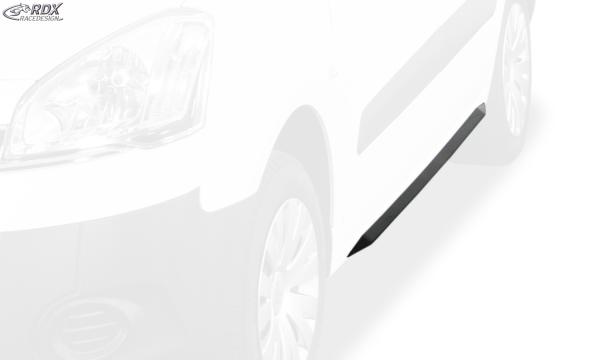 RDX Seitenschweller für CITROEN Berlingo 2008-2018 (Typ 7) / für PEUGEOT Partner 2008-2018 (Typ 7) "Slim"