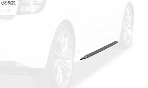 RDX Seitenschweller für CITROEN C3 2009-2017 "Slim"