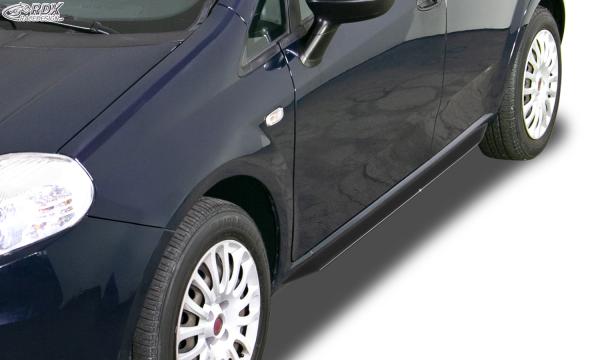 RDX Seitenschweller für FIAT Grande Punto, Punto Evo, Punto (199, 2005-2018) "Slim"