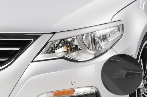 CSR Scheinwerferblenden für VW Passat CC (Typ 35) SB140-L schwarz matt (Lackierung erforderlich)