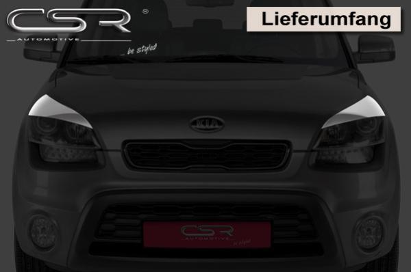 CSR Scheinwerferblenden für Kia Soul SB162