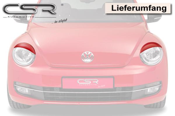 CSR Scheinwerferblenden für VW Beetle (Typ 5C) SB181-G Glossy schwarz Hochglanz (keine Lackierung erforderlich)