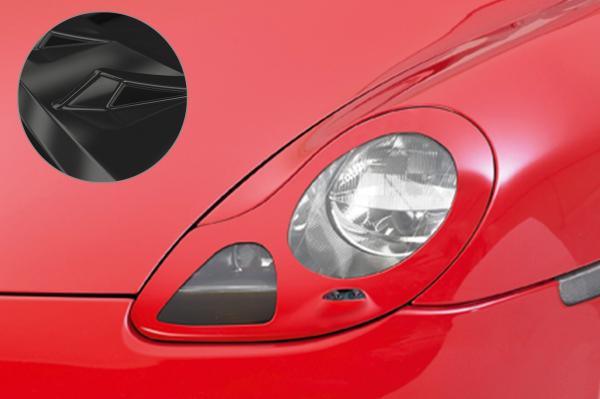 CSR Scheinwerferblenden für Porsche Boxster 986 und für 911/996 SB184-G Glossy schwarz glänzend (keine Lackierung erforderlich)