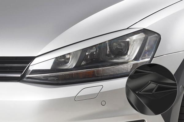CSR Scheinwerferblenden für VW Golf 7 (Typ AU) SB191-G Glossy schwarz glänzend (keine Lackierung erforderlich)