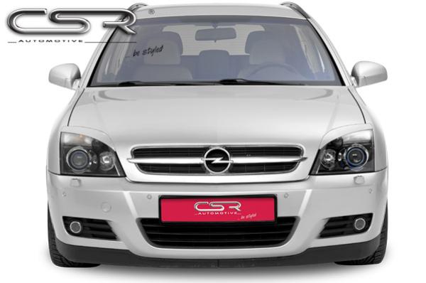 CSR Scheinwerferblenden Carbon Look für Opel Vectra C / Signum SB193-C Carbon Look glänzend (keine Lackierung erforderlich)