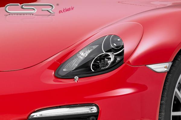 CSR Scheinwerferblenden für Porsche Boxster / Cayman 981 SB220