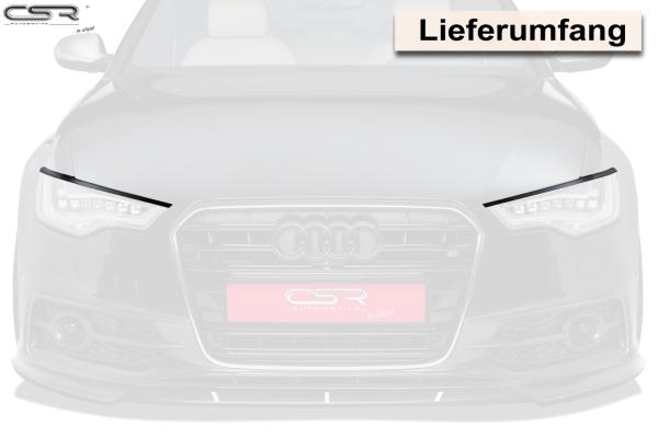 CSR Scheinwerferblenden für Audi A6 4G C7 SB261