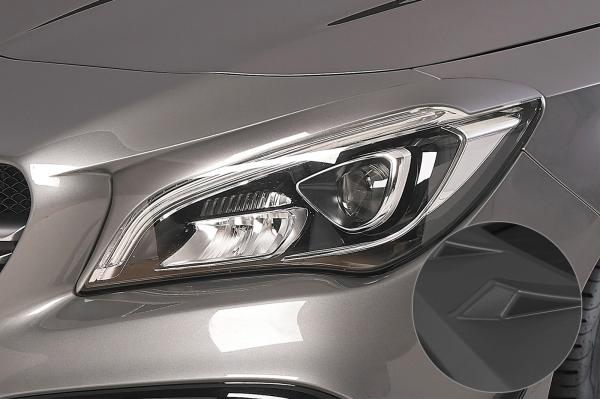 CSR Scheinwerferblenden für Mercedes-Benz CLA X117 / C117 SB283-L Lackierung erforderlich (schwarz matt)