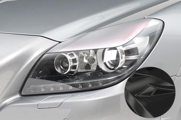 CSR Scheinwerferblenden für Mercedes-Benz SLK / SLC R172 SB284-G Glossy schwarz Hochglanz (keine Lackierung erforderlich)