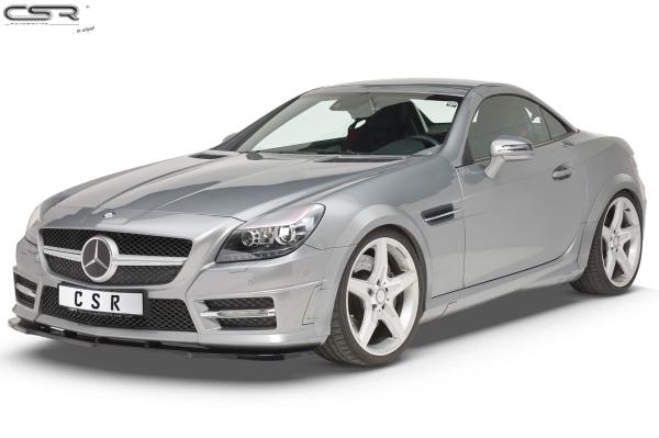 CSR Scheinwerferblenden für Mercedes-Benz SLK / SLC R172 SB284-G Glossy schwarz Hochglanz (keine Lackierung erforderlich)