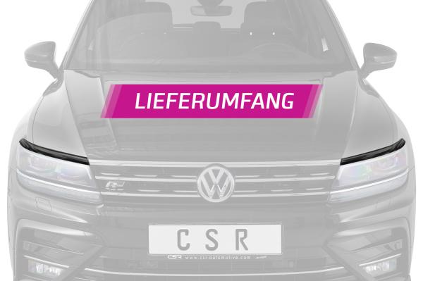 CSR Scheinwerferblenden für VW Tiguan II (Typ AD1) SB286-G Glossy schwarz glänzend (keine Lackierung erforderlich)