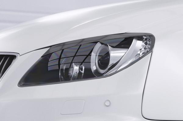 CSR Scheinwerferblenden für Seat Exeo 3R SB290-L schwarz matt (Lackierung erforderlich)