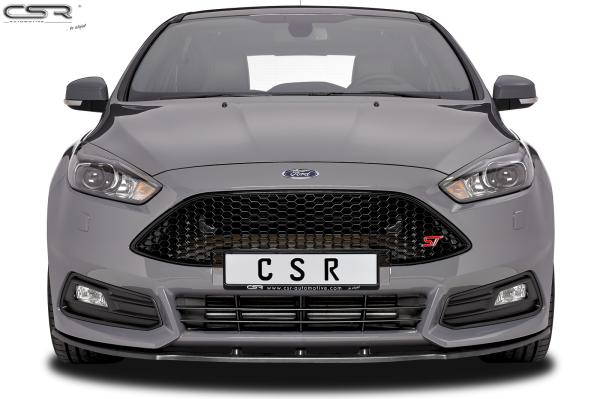 CSR Scheinwerferblenden für Ford Focus MK3 SB294-L schwarz matt (Lackierung erforderlich)