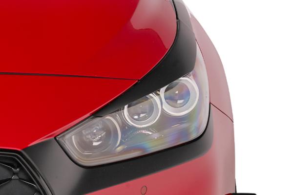 CSR Scheinwerferblenden für Hyundai I30 (PD) SB297-L schwarz matt (Lackierung erforderlich)