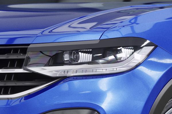CSR Scheinwerferblenden für VW T-Cross (Typ C1) SB303-L schwarz matt (Lackierung erforderlich)