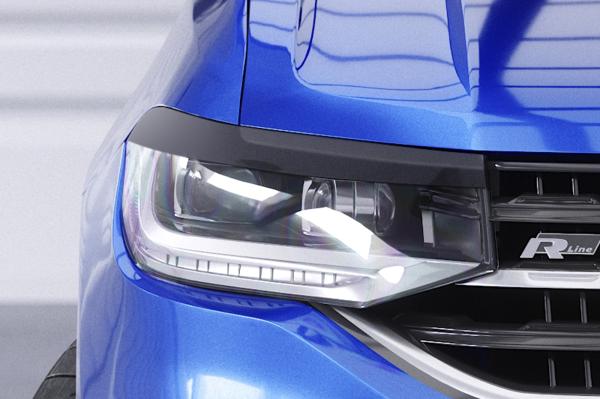 CSR Scheinwerferblenden für VW T-Cross (Typ C1) SB303-L schwarz matt (Lackierung erforderlich)