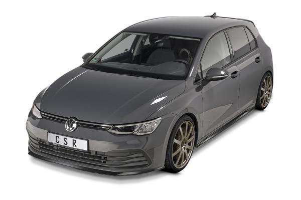CSR Scheinwerferblenden für VW Golf 8 (Typ CD) SB310-L Lackierung erforderlich (schwarz matt)