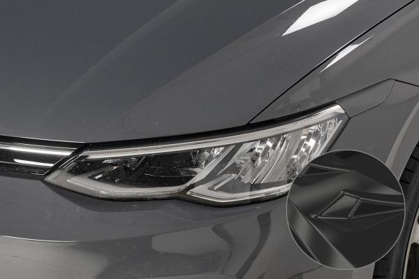 CSR Scheinwerferblenden für VW Golf 8 (Typ CD) SB310-G Glossy schwarz glänzend (keine Lackierung erforderlich)