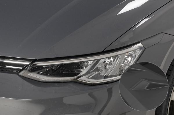 CSR Scheinwerferblenden für VW Golf 8 (Typ CD) SB310-L Lackierung erforderlich (schwarz matt)