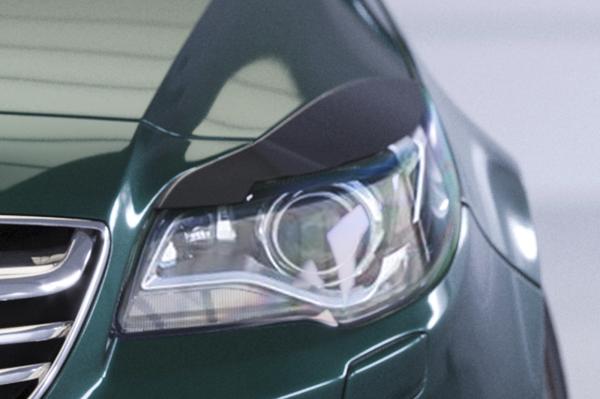 CSR Scheinwerferblenden für Opel Insignia A Xenon SB312-L schwarz matt (Lackierung erforderlich)
