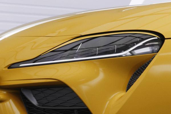 CSR Scheinwerferblenden für Toyota GR Supra (A90) SB313-G Glossy schwarz Hochglanz (keine Lackierung erforderlich)