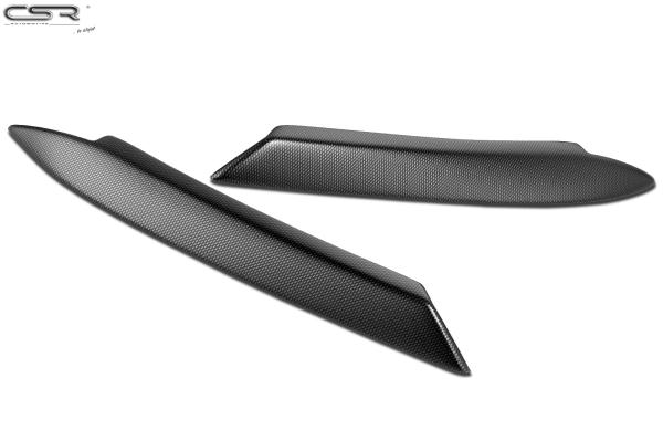 CSR Scheinwerferblenden Carbon Look für Opel Vectra C / Signum SB193-C Carbon Look glänzend (keine Lackierung erforderlich)