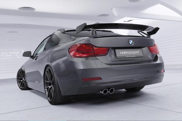 CSR Schwanenhals Heckflügel mit ABE für BMW 4er F32 Coupe SHF015-D01