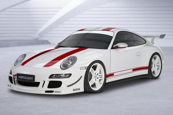 CSR Seitenschweller mit ABE für Porsche 911/997 SS441-M Carbon Look matt strukturiert (keine Lackierung erforderlich)