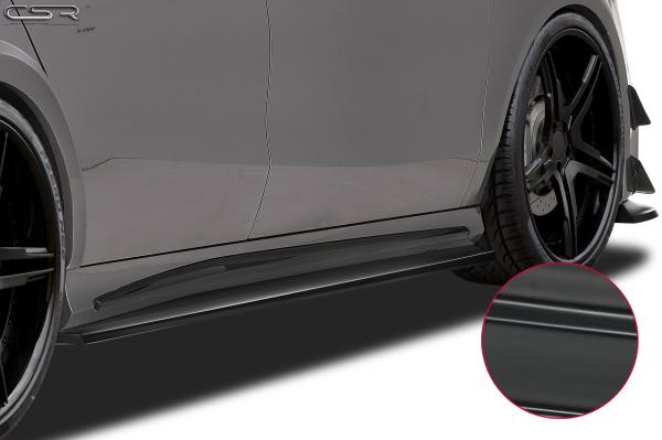 CSR Seitenschweller mit ABE für Mercedes-Benz CLA C117 X117 SS448-L Lackierung erforderlich (unlackiert)