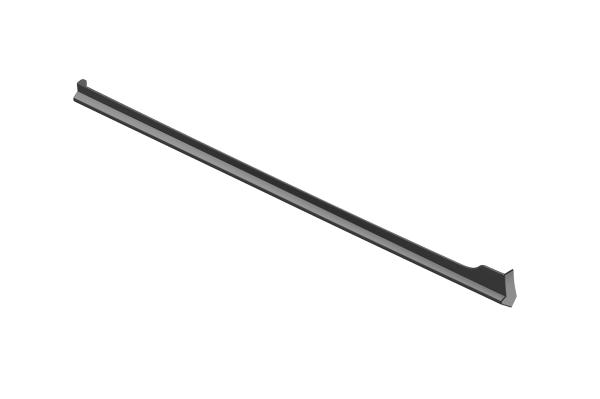 CSR Seitenschweller mit ABE für VW Polo VI 2G Typ AW SS462-C Carbon Look Hochglanz (keine Lackierung erforderlich)