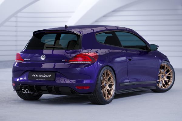 CSR Seitenschweller mit ABE für VW Scirocco III Typ 13 SS465-M Carbon Look matt strukturiert (keine Lackierung erforderlich)