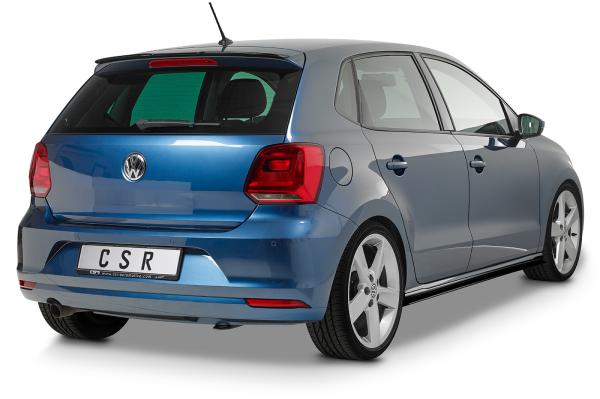 CSR Seitenschweller mit ABE für VW Polo V Typ 6R / 6C SS466-L schwarz matt (Lackierung erforderlich)