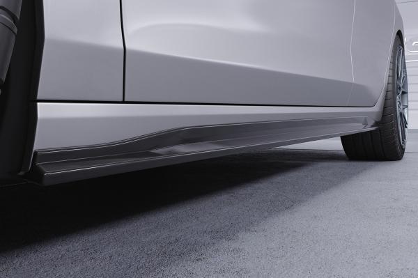CSR Seitenschweller mit ABE für VW Golf 8 (Typ CD) SS467-S Strukturiert schwarz matt (keine Lackierung erforderlich)