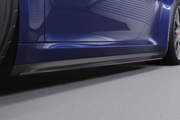 CSR Seitenschweller mit ABE für Porsche 911/992 SS471-L schwarz matt (Lackierung erforderlich)