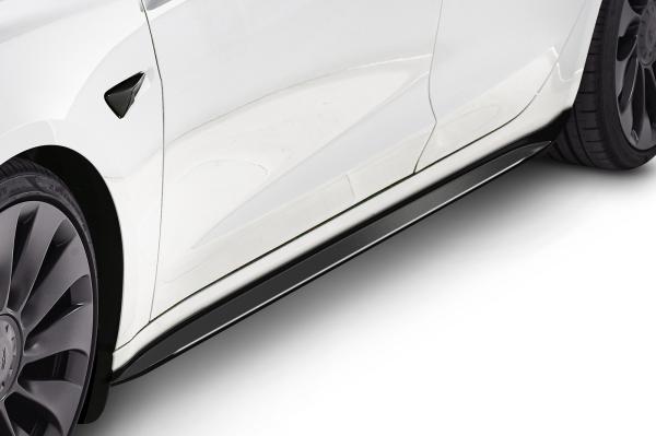 CSR Seitenschweller mit ABE für Tesla Model 3 SS474-G Glossy schwarz glänzend (keine Lackierung erforderlich)