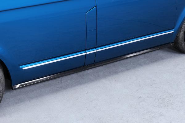 CSR Seitenschweller mit ABE für VW T5 / T6 / T6.1 Bus SS476-K Kupfer matt (keine Lackierung erforderlich)