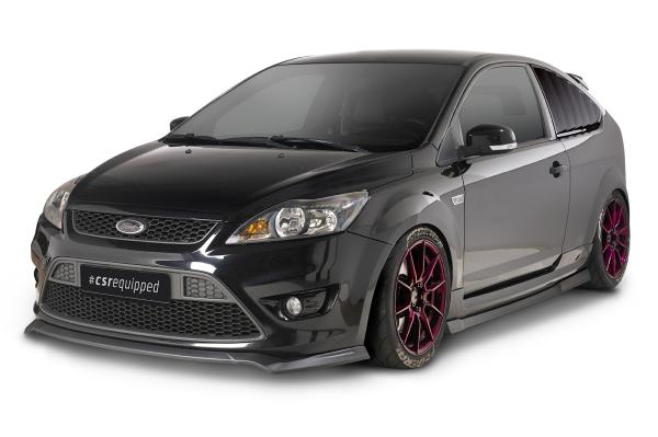 CSR Seitenschweller mit ABE für Ford Focus MK2 ST / Sport SS478-L schwarz matt (Lackierung erforderlich)