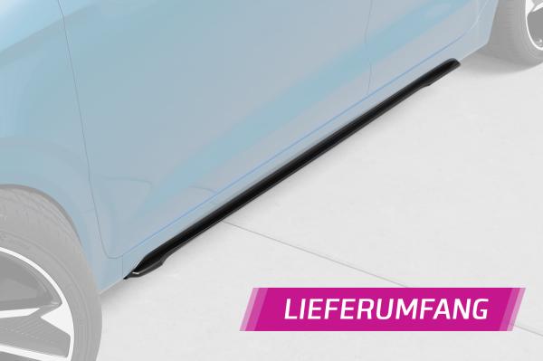 CSR Seitenschweller mit ABE für Hyundai i10 (3. Generation) SS483-S schwarz matt strukturiert (keine Lackierung erforderlich)