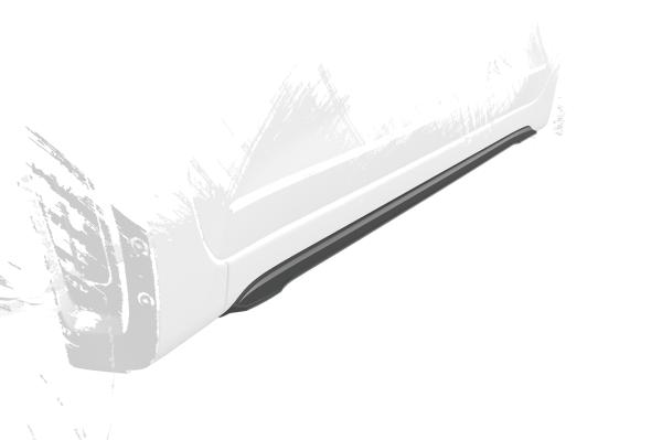 CSR Seitenschweller mit ABE für Hyundai i10 (3. Generation) SS483-S schwarz matt strukturiert (keine Lackierung erforderlich)