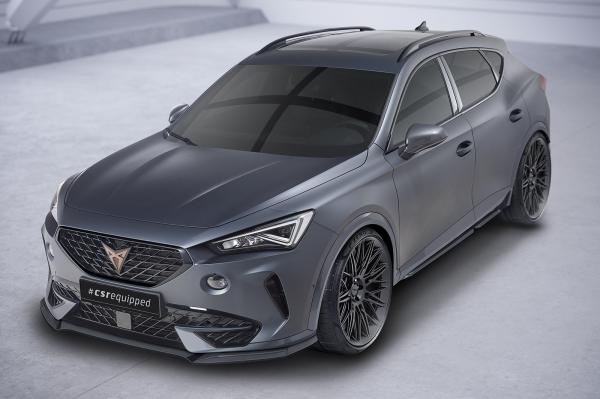CSR Seitenschweller mit ABE für Cupra Formentor SS484-S Strukturiert schwarz matt (keine Lackierung erforderlich)
