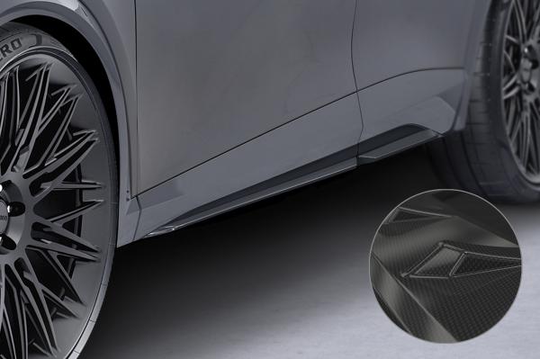 CSR Seitenschweller mit ABE für Cupra Formentor SS484-C Carbon Look glänzend (keine Lackierung erforderlich)