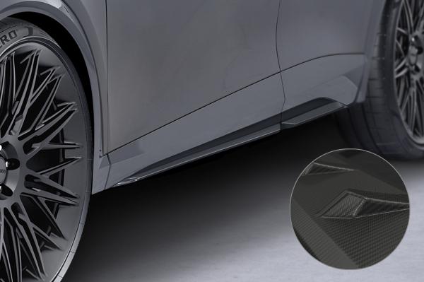 CSR Seitenschweller mit ABE für Cupra Formentor SS484-M Carbon Look matt strukturiert (keine Lackierung erforderlich)