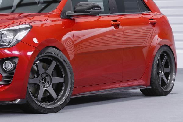 CSR Seitenschweller mit ABE für Kia Rio (YB) SS485 -S Kupfer matt (keine Lackierung erforderlich)