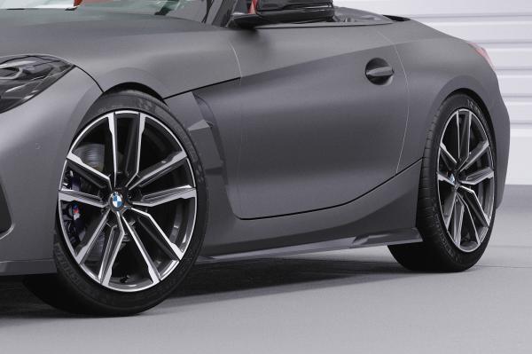 CSR Seitenschweller mit ABE für BMW Z4 (G29) M-Paket / M40i SS486-C Carbon Look Hochglanz (keine Lackierung erforderlich)