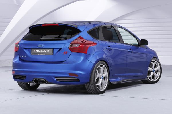CSR Seitenschweller mit ABE für Ford Focus MK3 ST/ST-Line SS489-L schwarz matt (Lackierung erforderlich)
